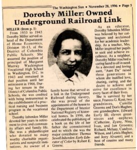 Dorothy Viola Inborden Miller
